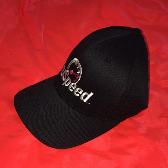 TruSpeed Porsche flexfit baseball style hat L-XL full 6 panel button top cap - Picture 3 of 11